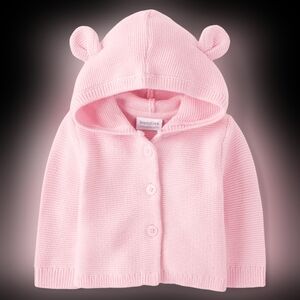 Baby Girls Bear Cardigan 12-18 Months